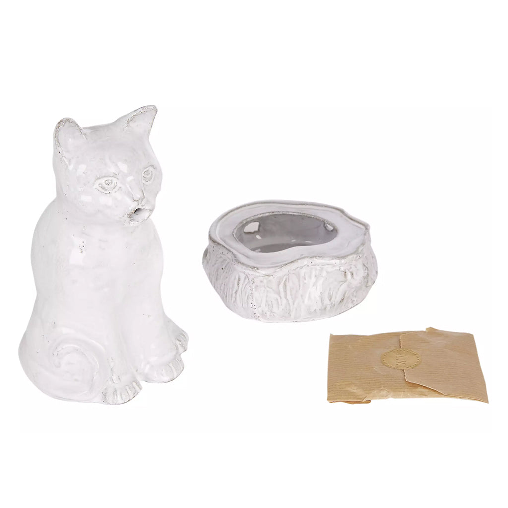 Astier De Villatte Incense Burner Setsuko Cat - Advice from