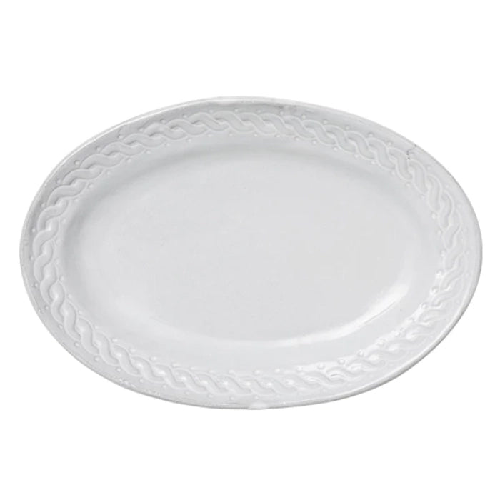 Astier De Villatte Athènes Oval Plate Large