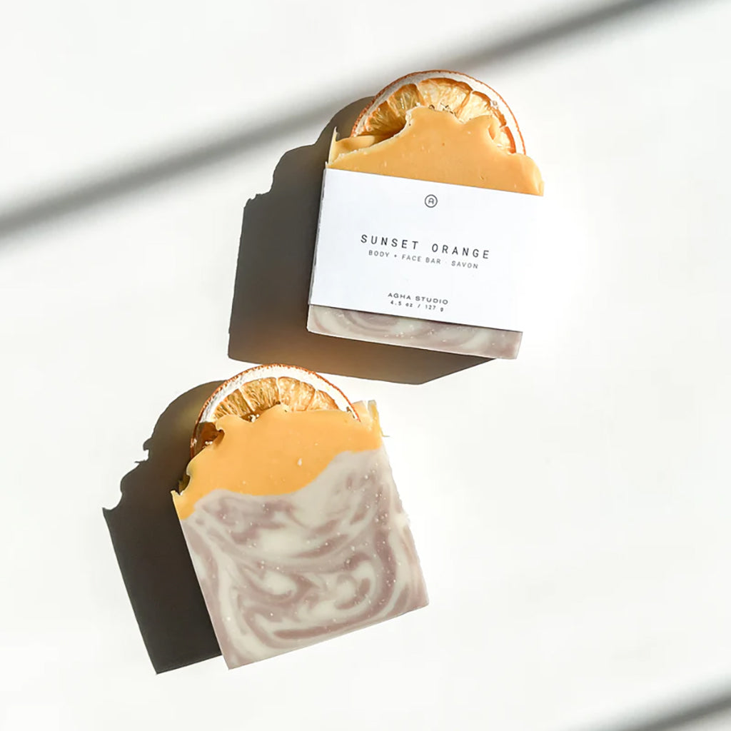 Agha Studio Sunset  Orange Body + Face Bar