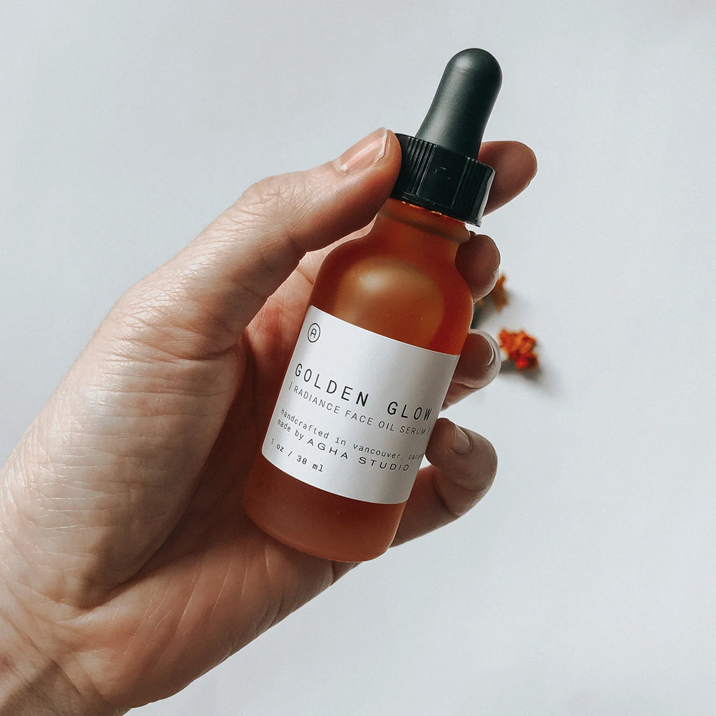 Agha Studio Golden Glow Radiance Face Oil + Serum