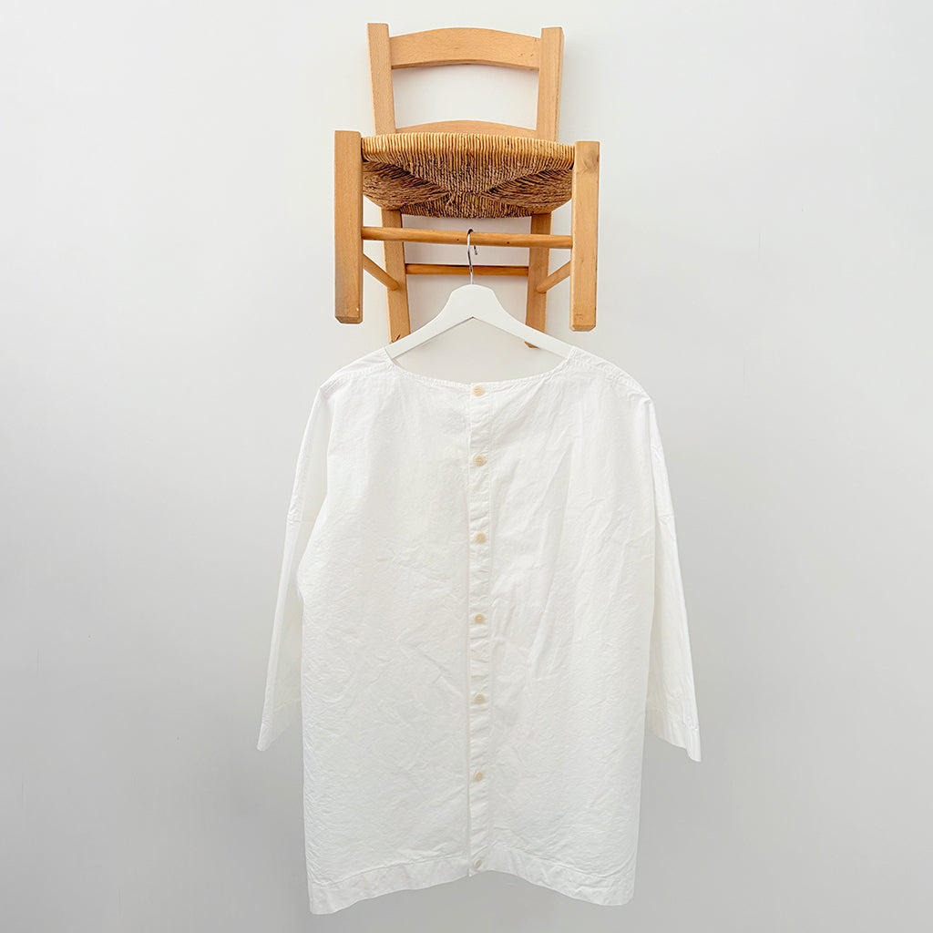 Album Di Famiglia Woman Opened Back T-Shirt CC White