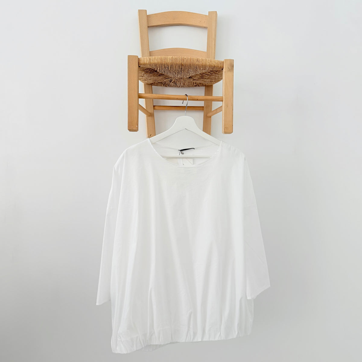 Album Di Famiglia Woman T-Shirt With Elastic TSL White