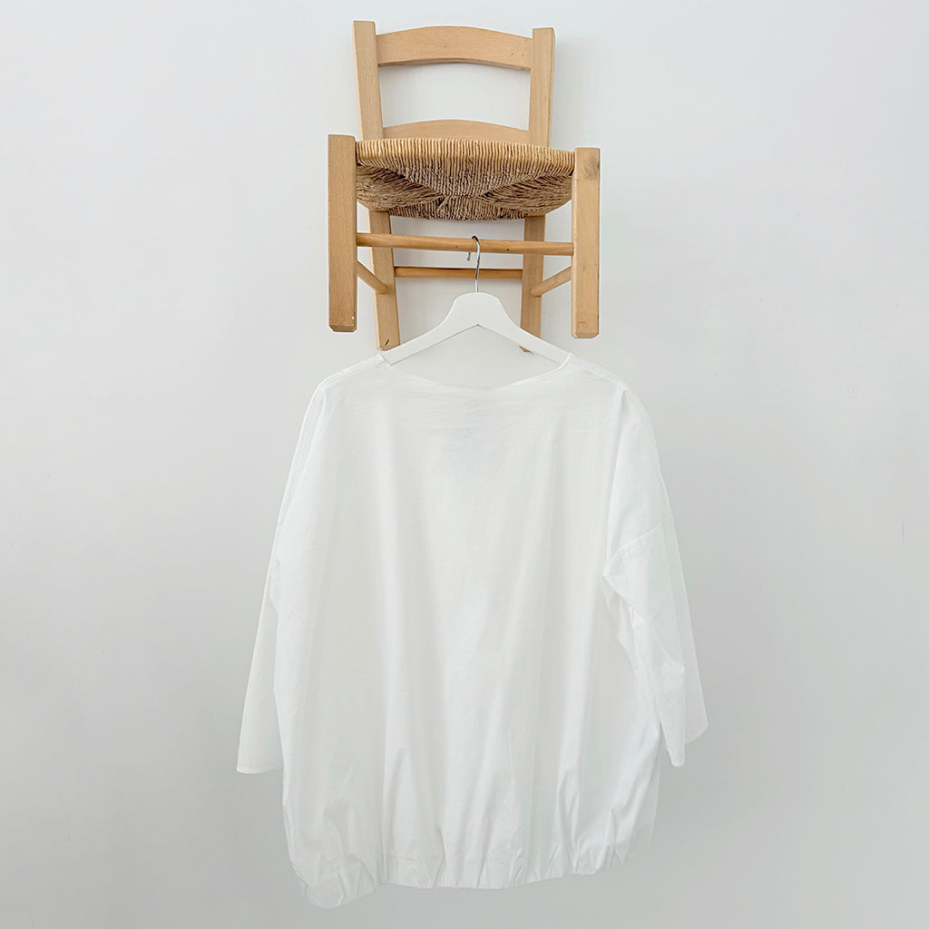 Album Di Famiglia Woman T-Shirt With Elastic TSL White