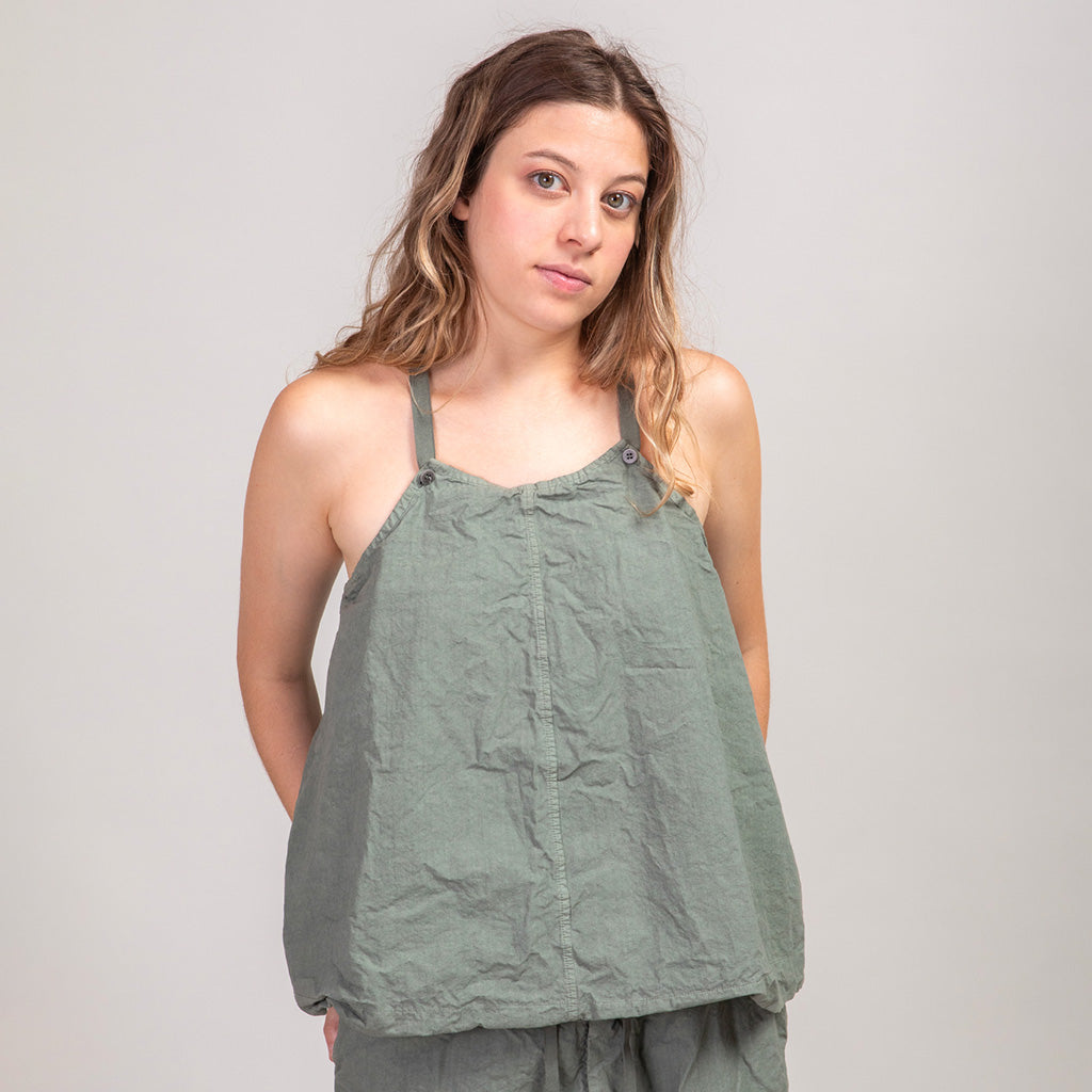 Album Di Famiglia Woman Apron Tank Top CC Mauve Pink