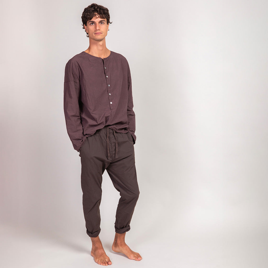 Album Di Famiglia Unisex Slim Pants TS Grape Purple