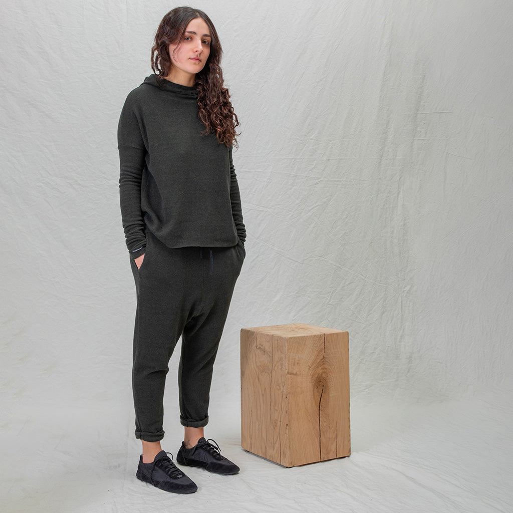 Album Di Famiglia Unisex New Basic Pants JP Black