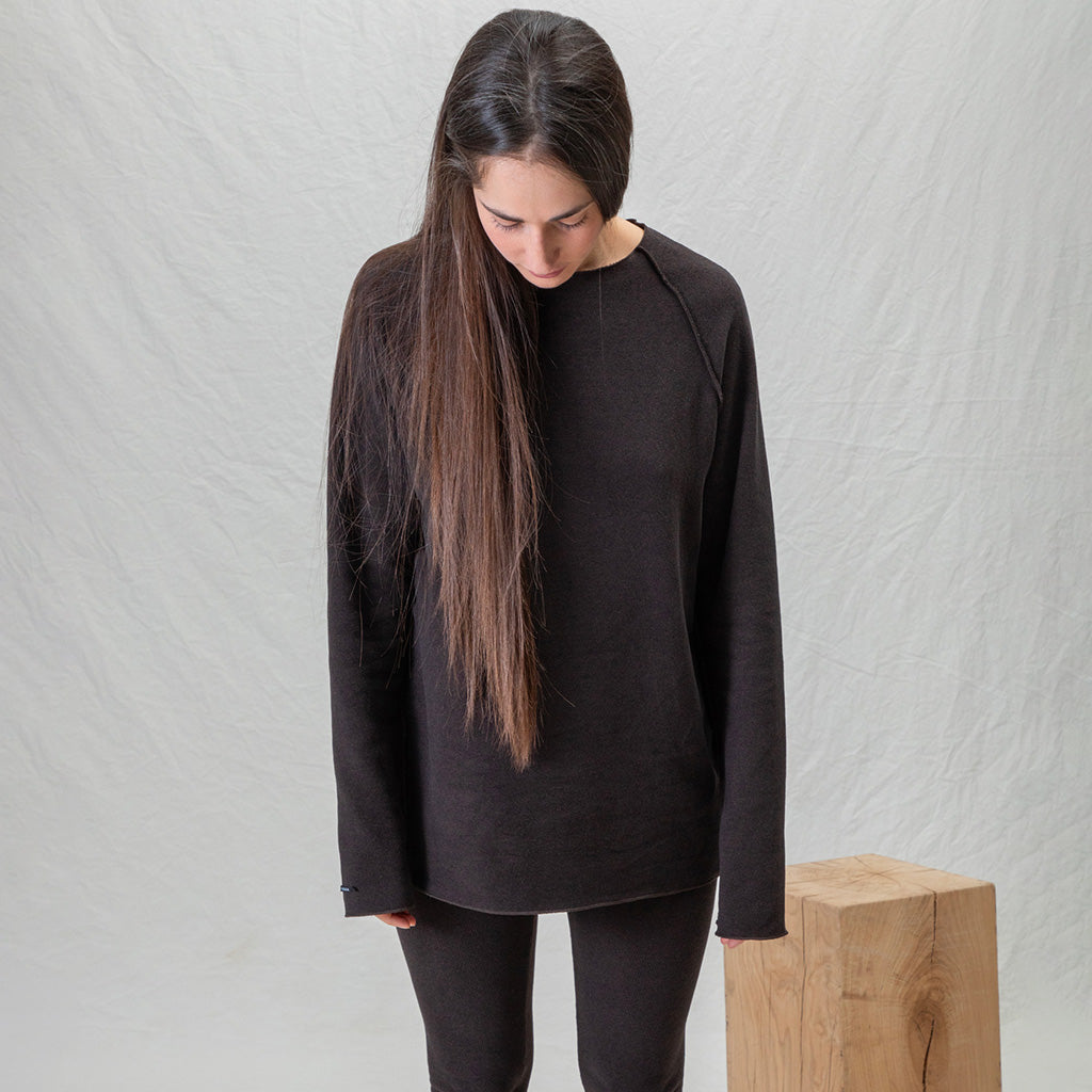 Album Di Famiglia Unisex Kinya Sweater JP Brown