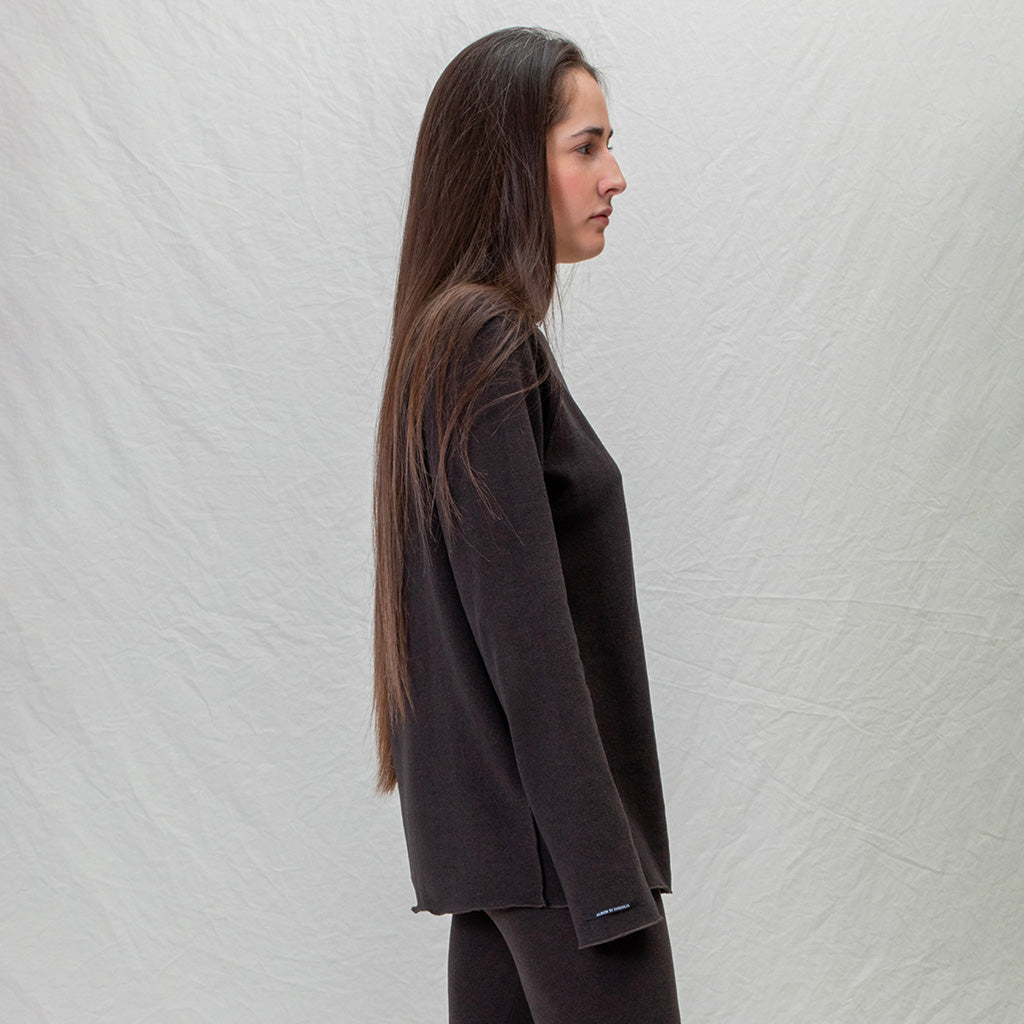 Album Di Famiglia Unisex Kinya Sweater JP Brown