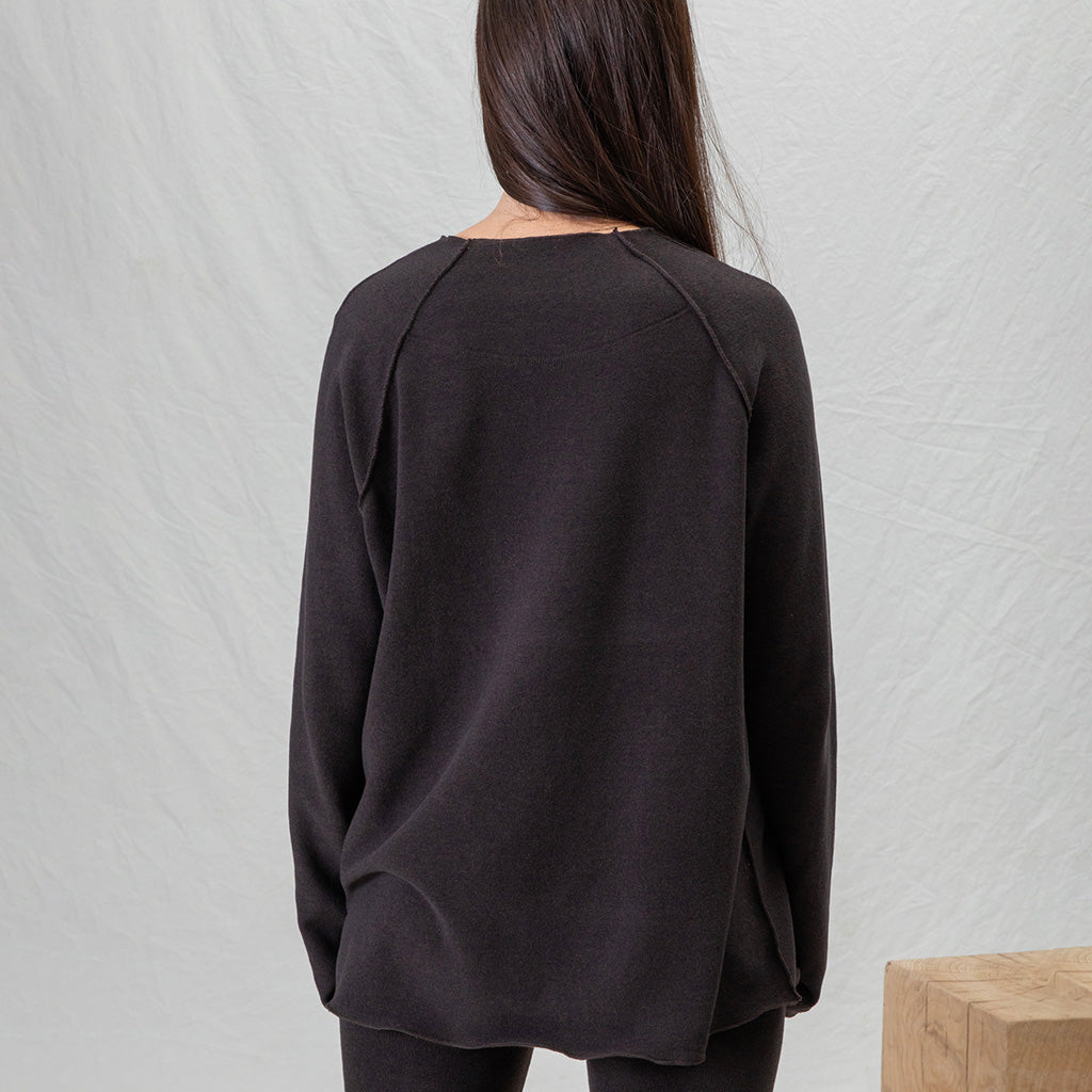 Album Di Famiglia Unisex Kinya Sweater JP Brown