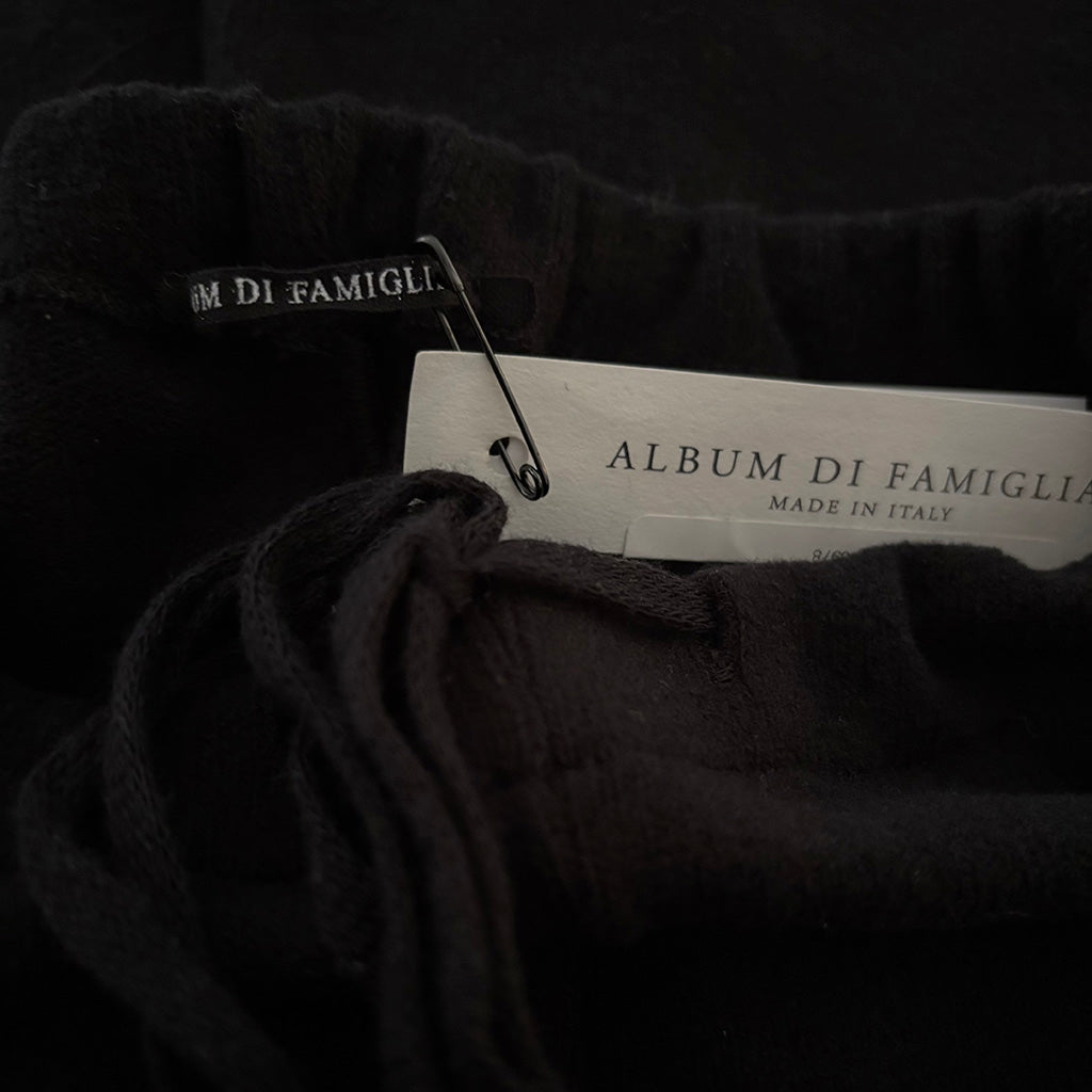 Album Di Famiglia Unisex Basic Trousers JP Black