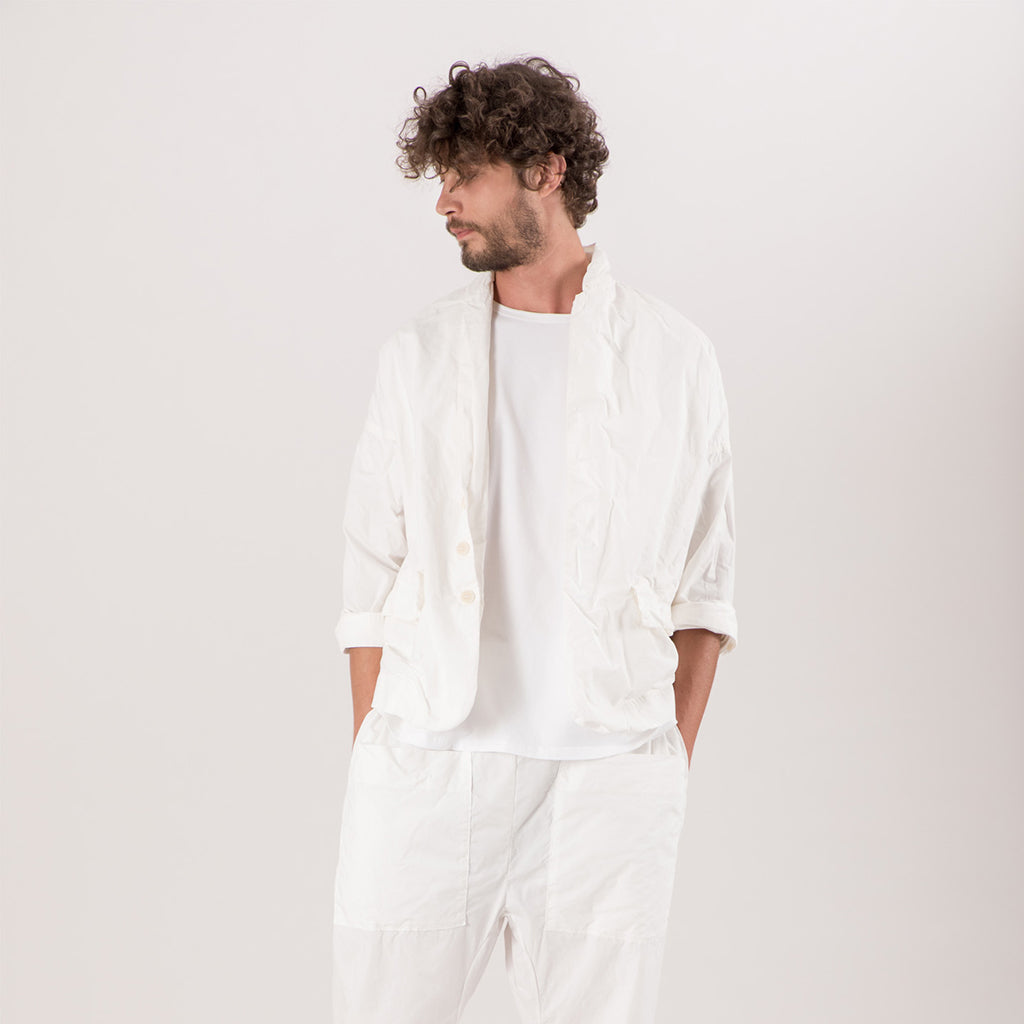 Album Di Famiglia Unisex Blazer Jacket CC Milk White