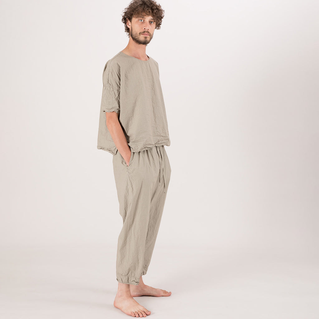 Album Di Famiglia Unisex Braghe Pants TC Stone Grey