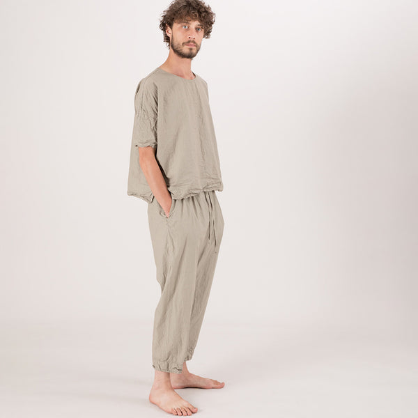 Album Di Famiglia Unisex Braghe Pants TC Stone Grey - Advice from