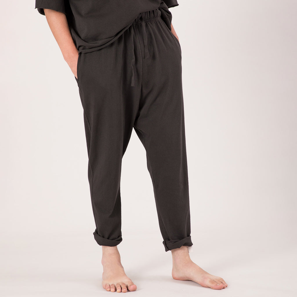 Album Di Famiglia Unisex New Basic Pants HC Milk White