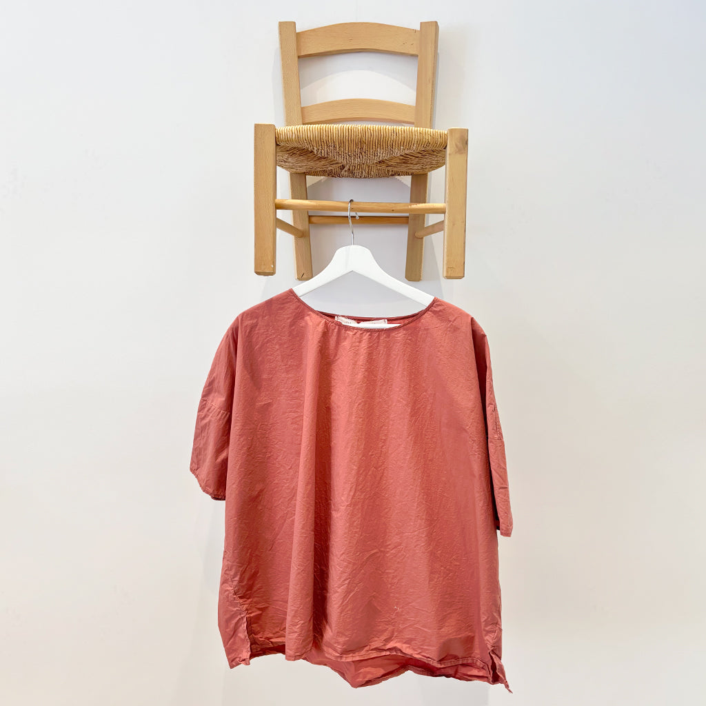 Album Di Famiglia Unisex Simple T-Shirt TC Coral Pink
