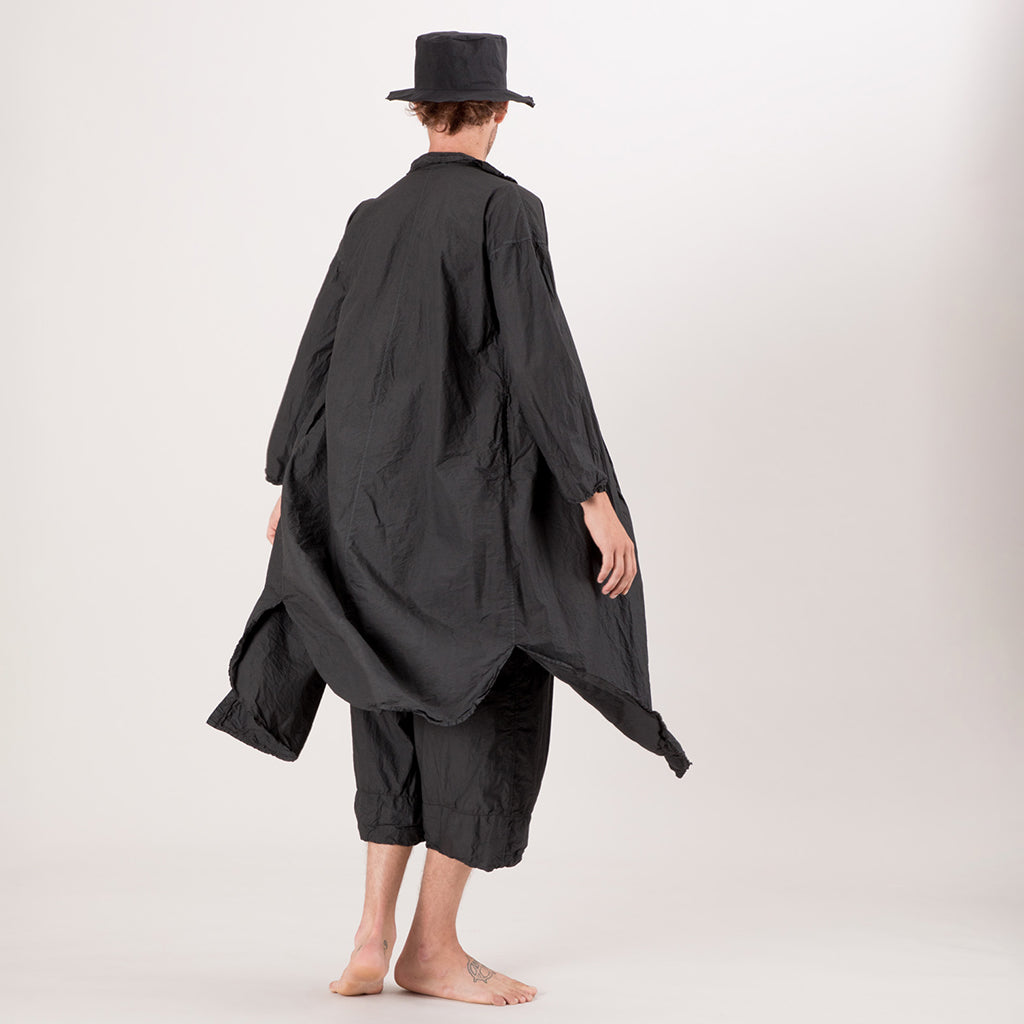 Album Di Famiglia Woman Long Shirt Dress TC Stone Grey