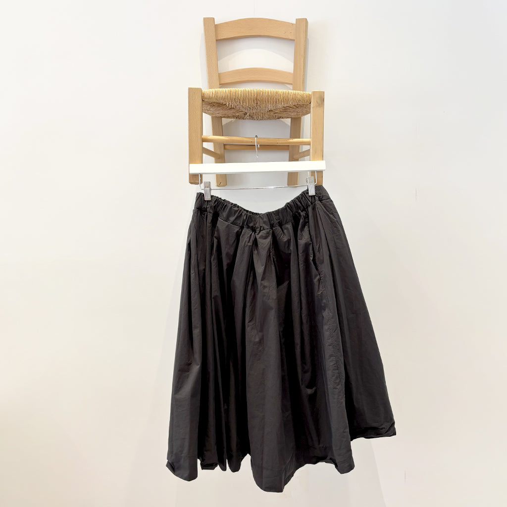 Album Di Famiglia Woman Pleated Short Skirt TC Brown