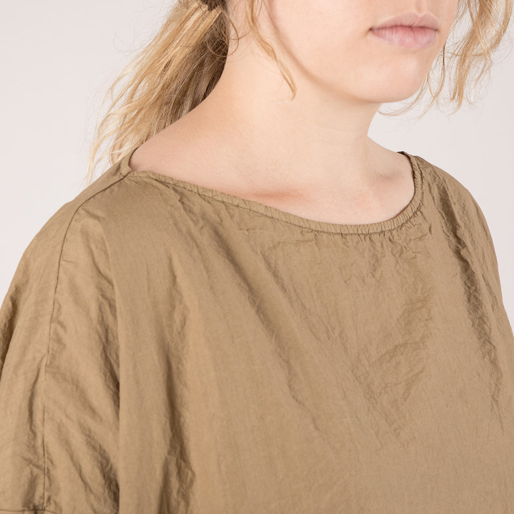 Album Di Famiglia Woman Short Tunic Shirt TC Milk White