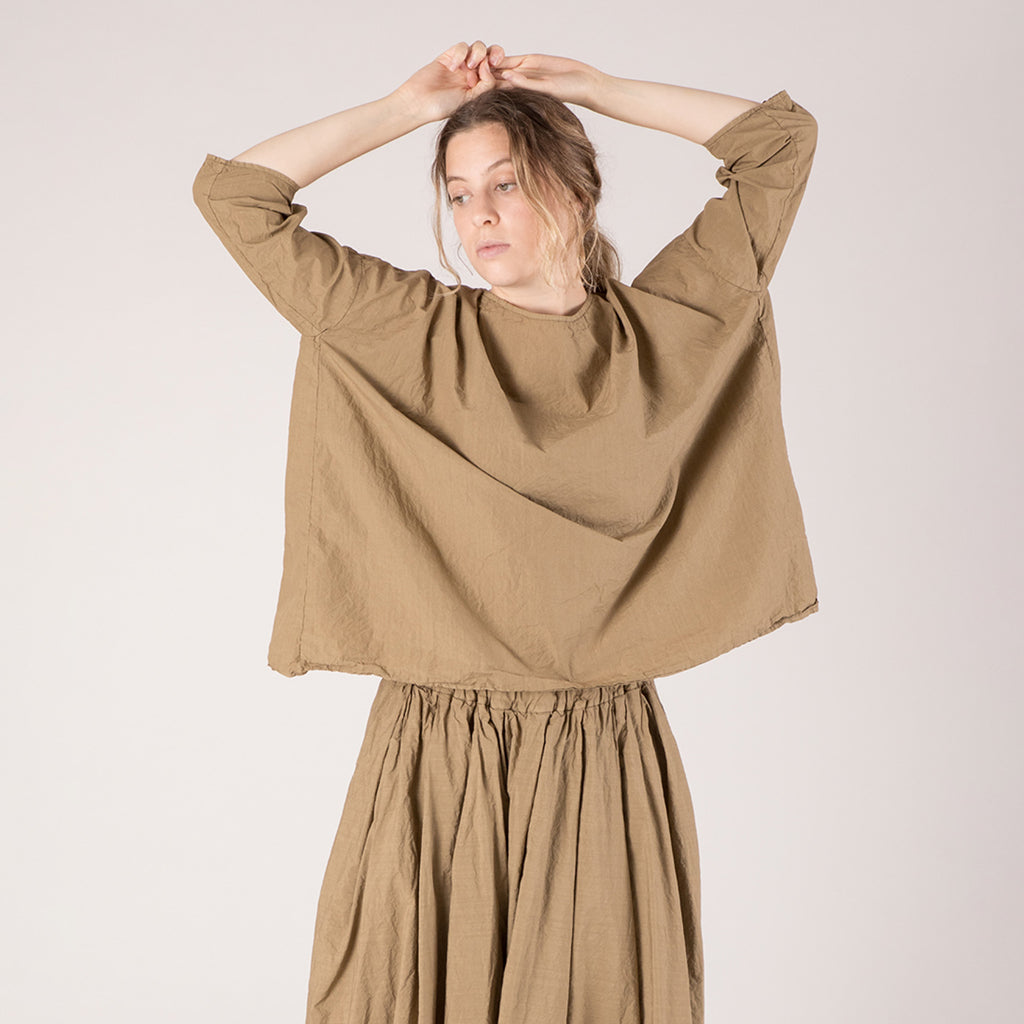 Album Di Famiglia Woman Short Tunic Shirt TC Milk White