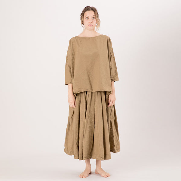 【ALBUM DI FAMIGLIＡ】PULL TUNIC　レッド　ロンT長袖 ALBUM DI FAMIGLIA】PULL TUNICレッドロンT長袖