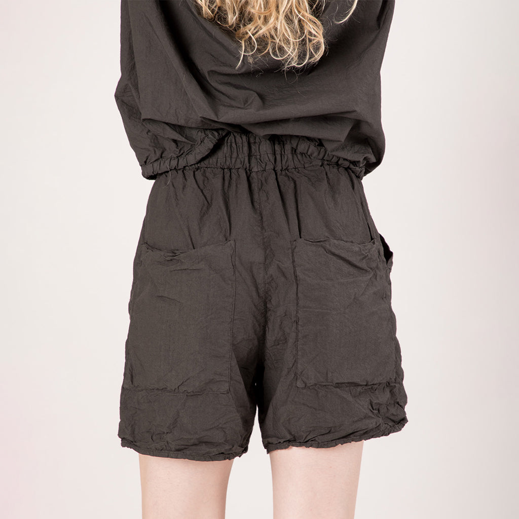 Album Di Famiglia Woman Shorts TC Stone Grey