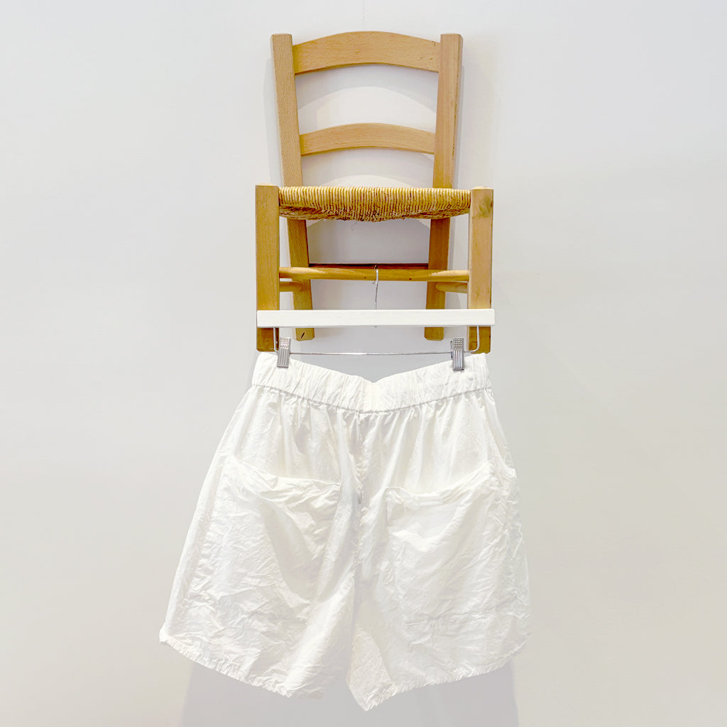 Album Di Famiglia Woman Shorts TC Milk White
