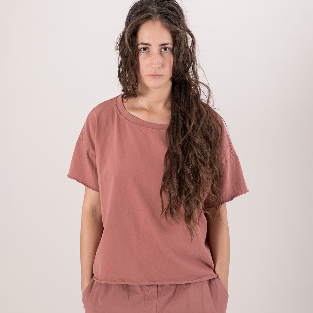 Album Di Famiglia Woman T-Shirt HC Stone Grey