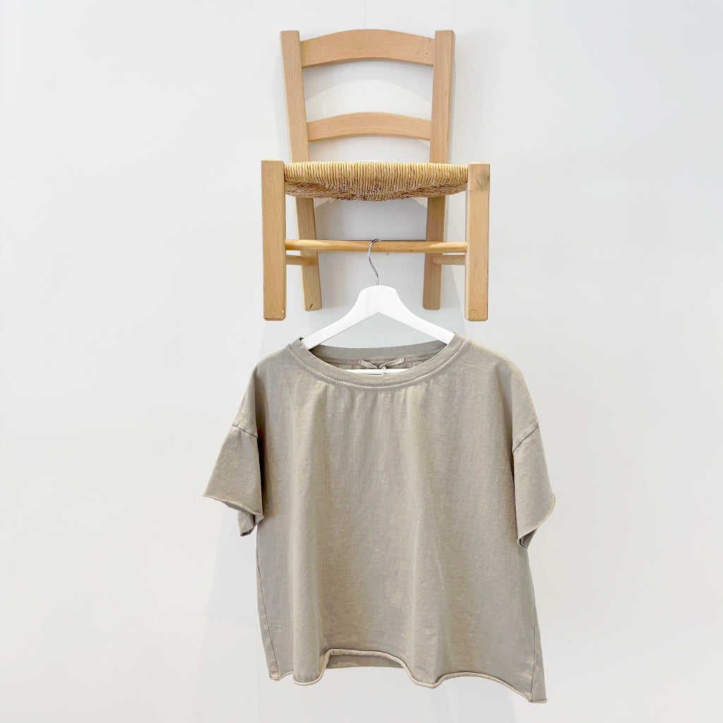 Album Di Famiglia Woman T-Shirt HC Stone Grey