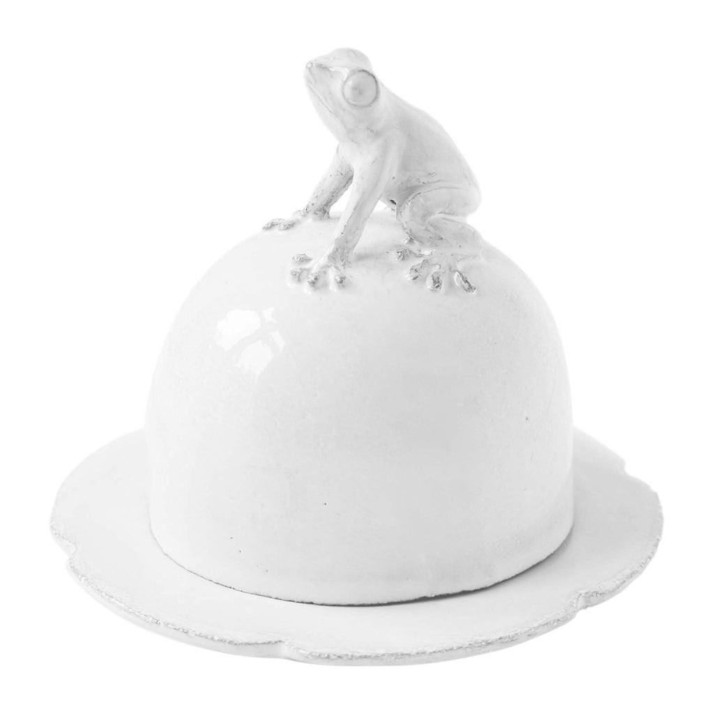 Astier De Villatte Small Frog Butter Dish
