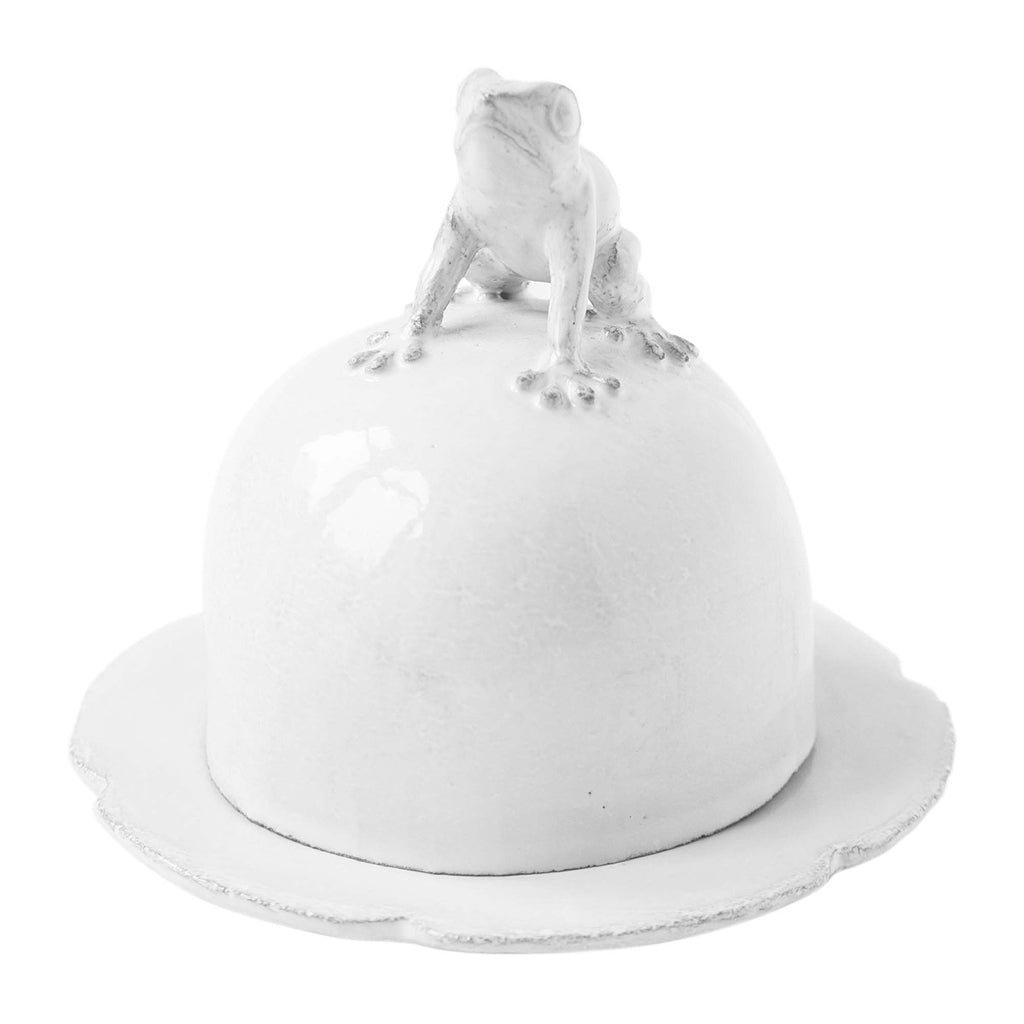Astier De Villatte Small Frog Butter Dish
