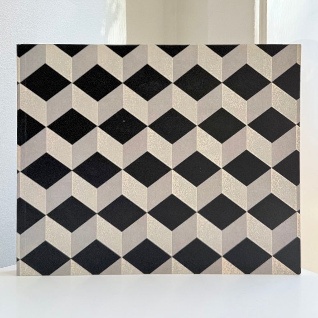 Astier De Villatte Stationery Notebook Italian Large Black and Ash