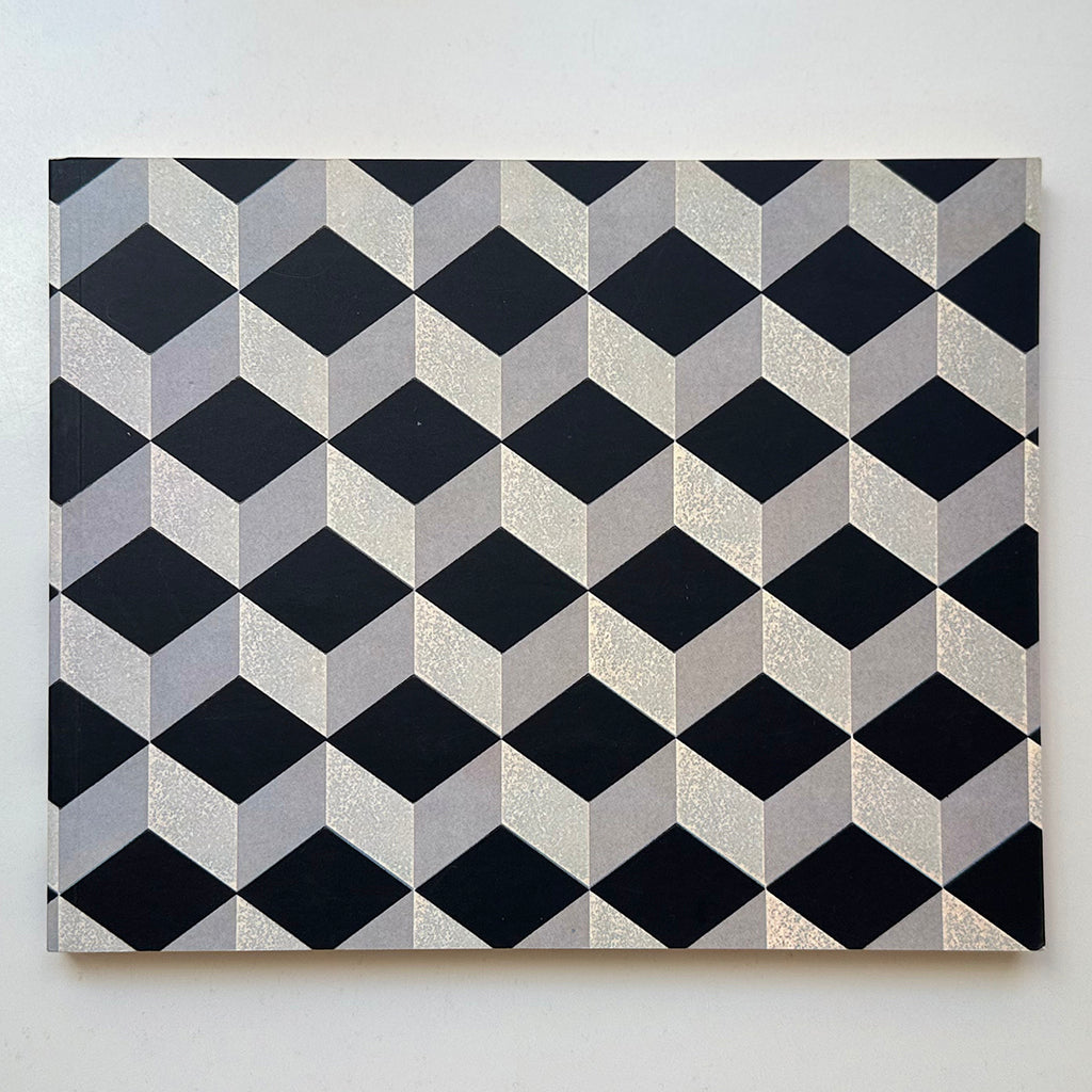 Astier De Villatte Stationery Notebook Italian Large Black and Grey