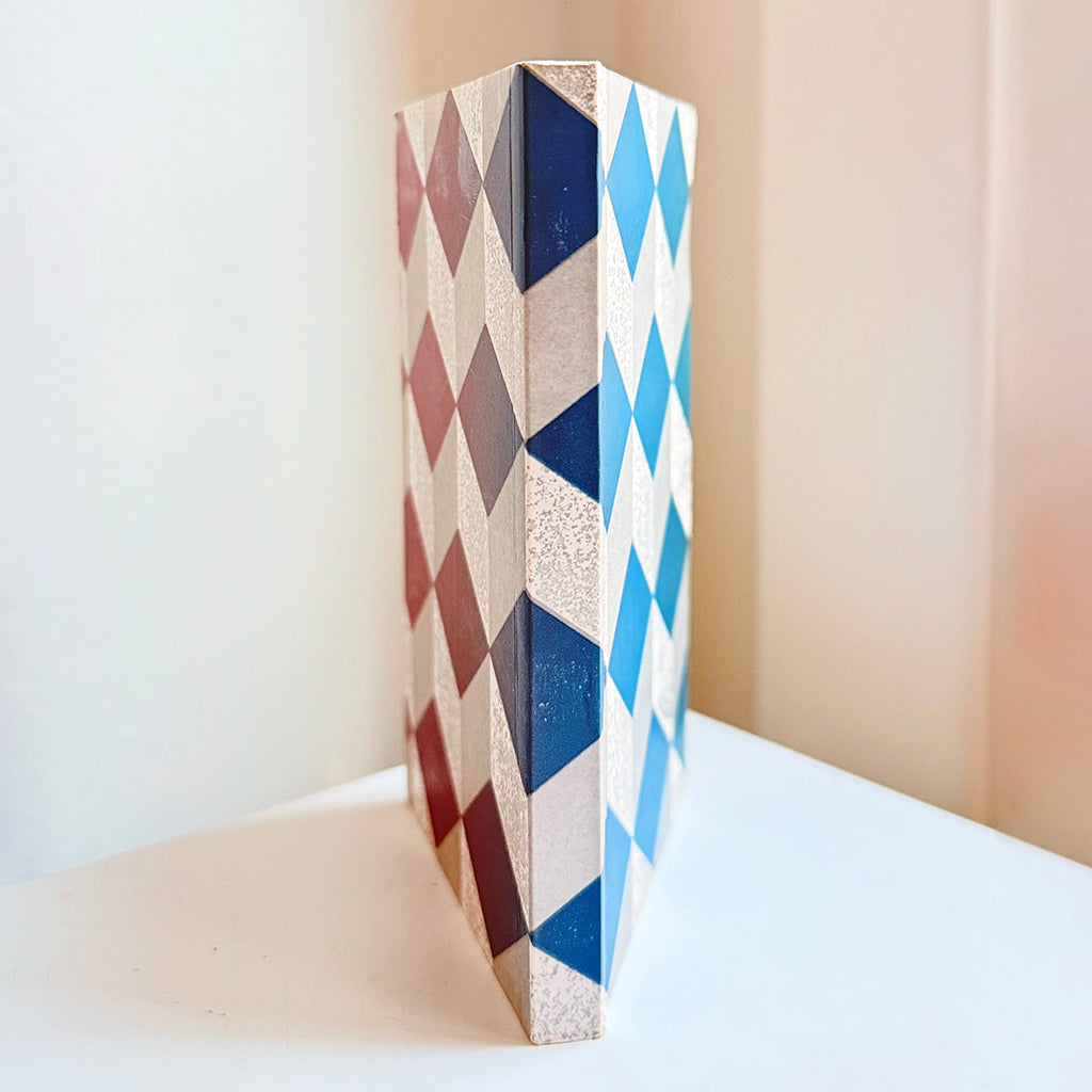 Astier De Villatte Stationery Notebook Small Red and Blue