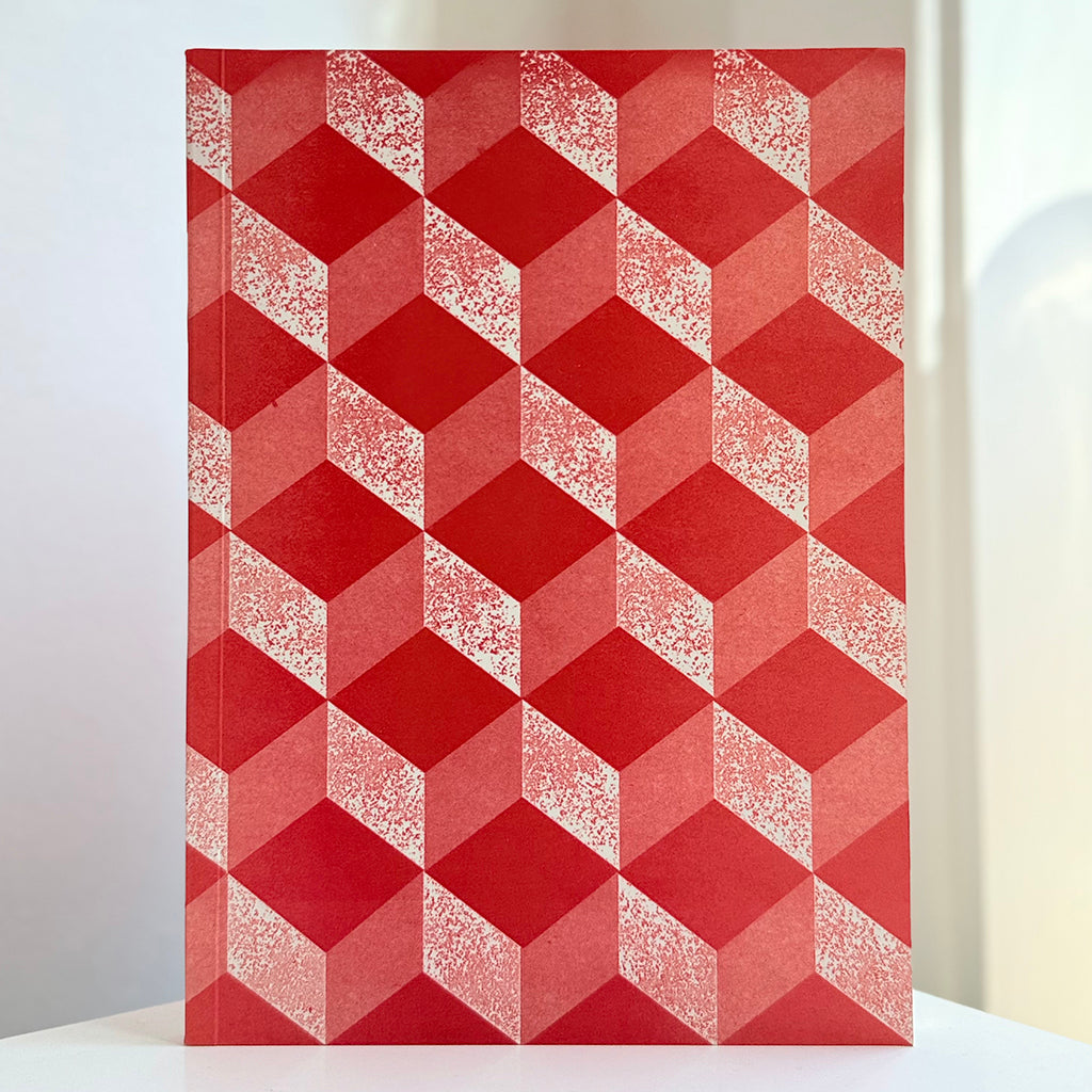 Astier De Villatte Stationery School Notebook Red and White