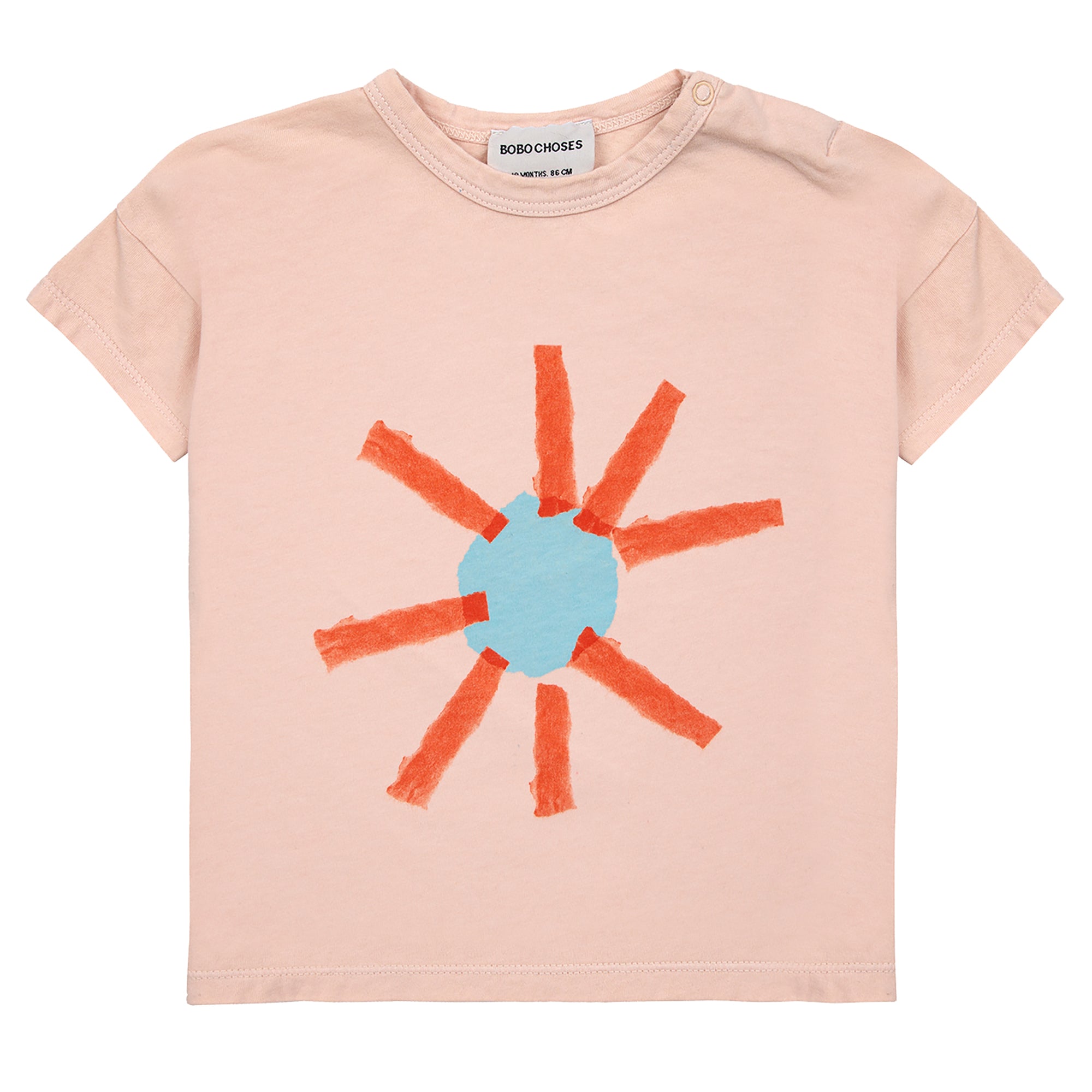 Bobo Choses Baby Sun T-shirt Light Pink
