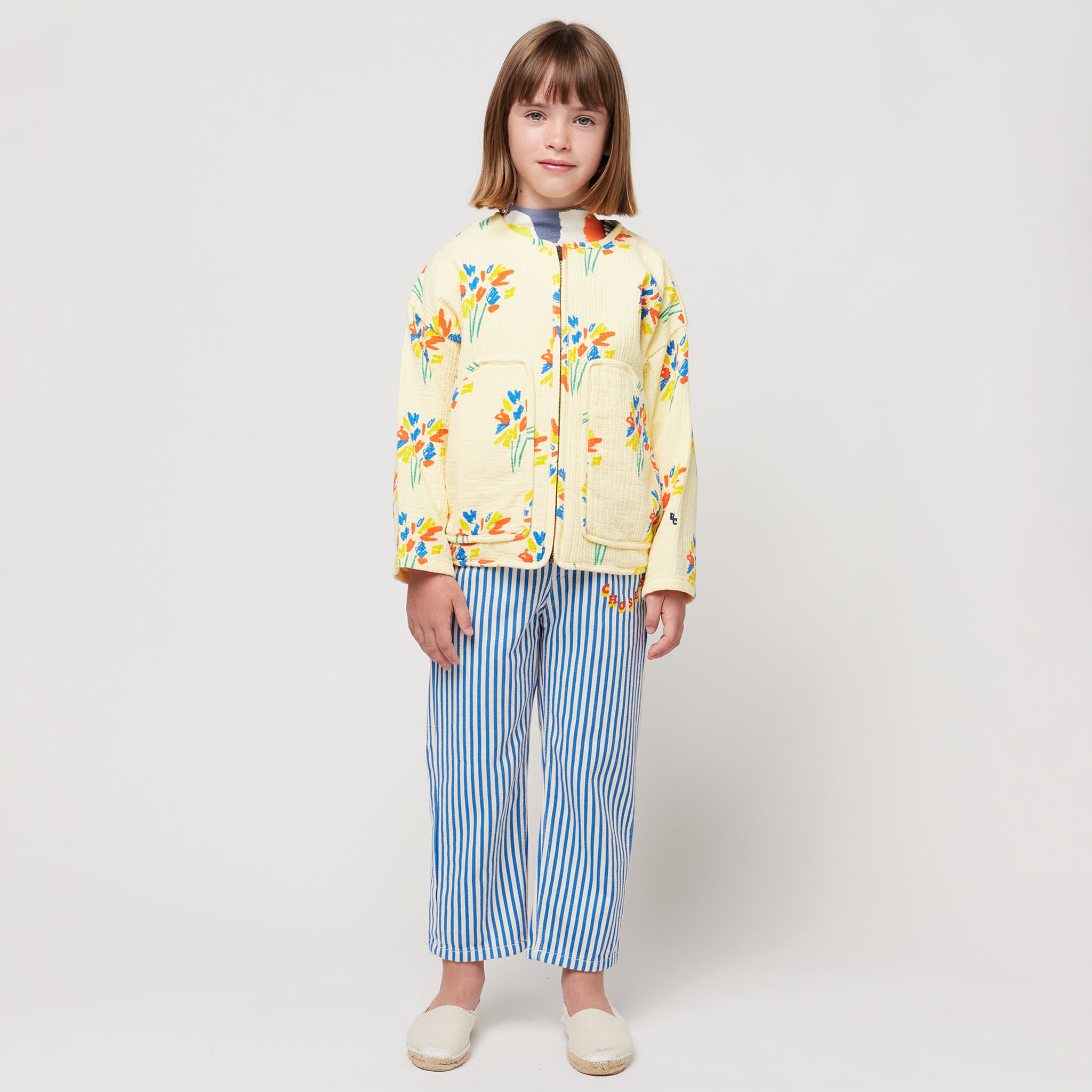 Bobo Choses Child Fireworks All Over Quilted Jacket Light Yellow - Advice  from a Caterpillar