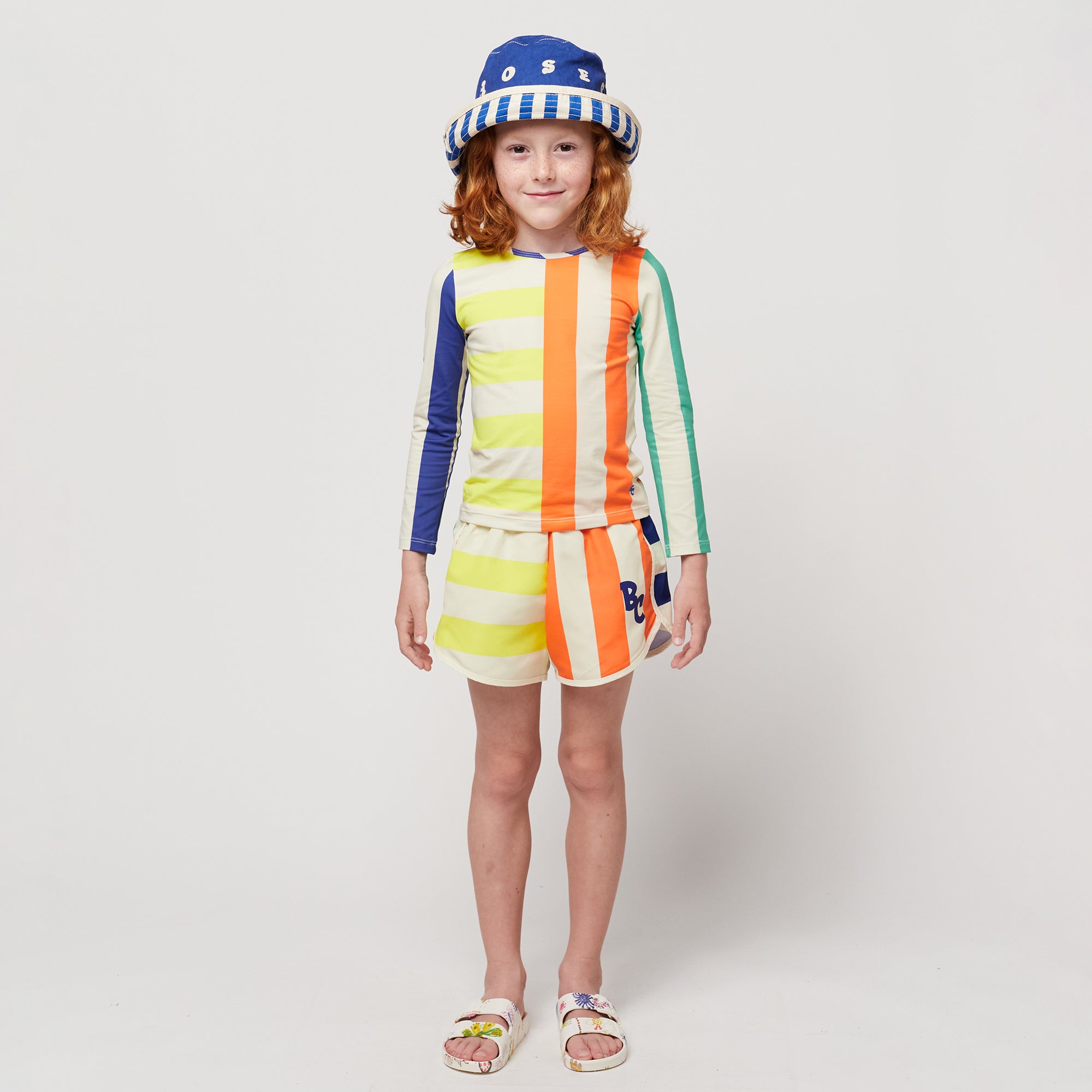 Bobo Choses Child Swim Shirt Multicolour Stripes
