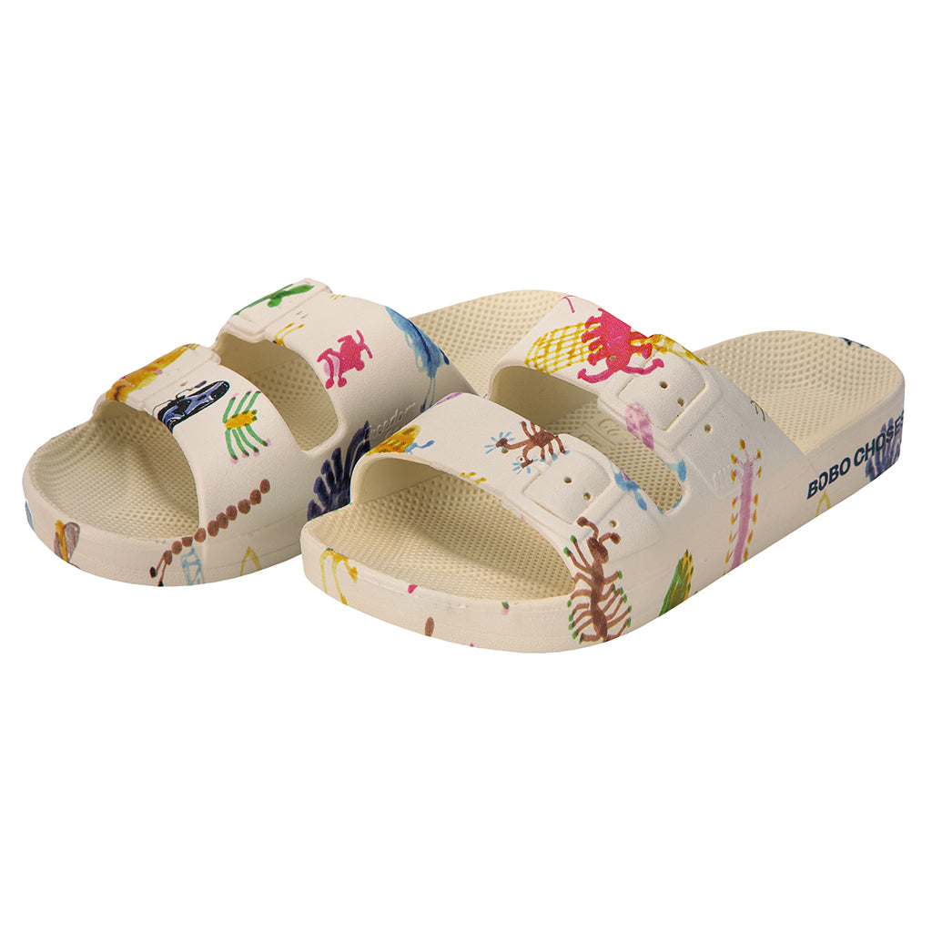 Bobo Choses X Freedom Moses Child Funny Insects All Over Sandals Multicolour