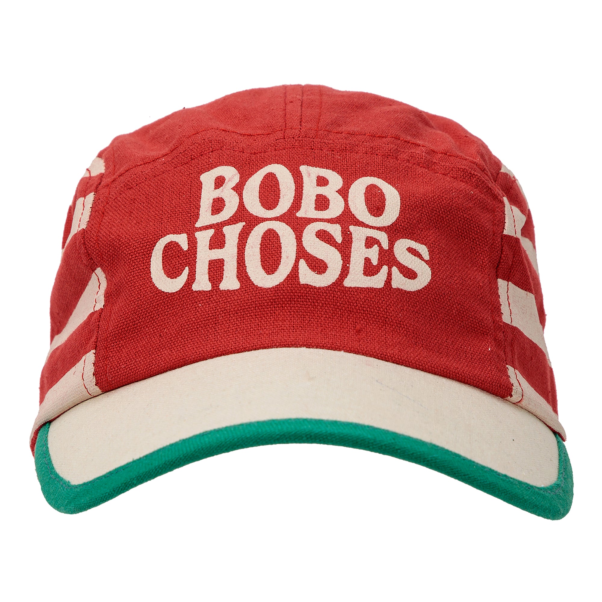 Bobo Choses Child Stripes Cap Red