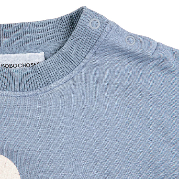 Bobo Choses Baby Rubber Duck Sweatshirt Blue - Advice from a