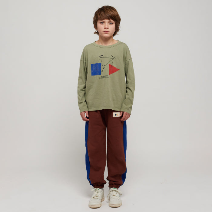 Bobo Choses Child Crazy Bicy T-shirt Green - Advice from a Caterpillar
