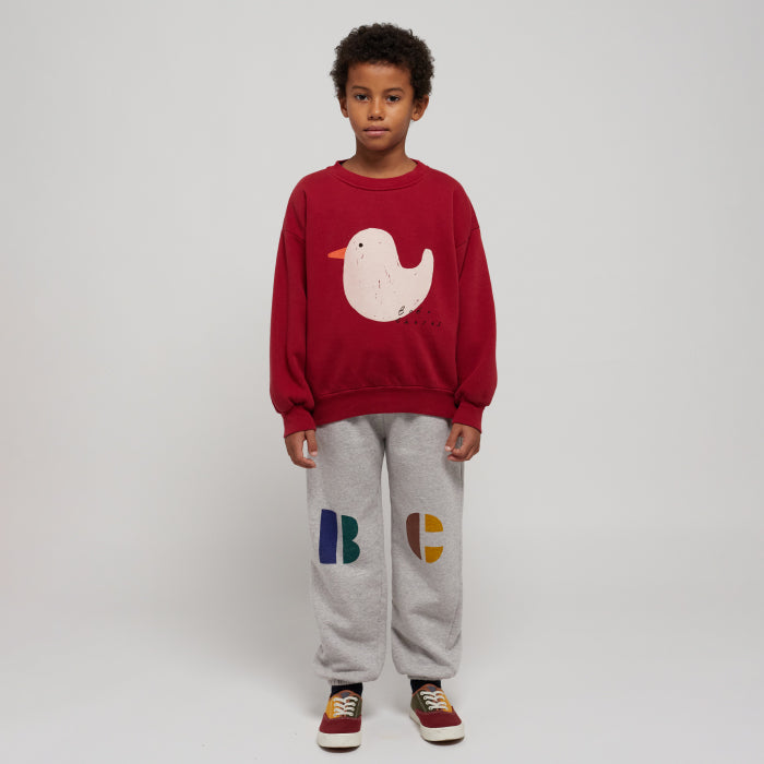 Bobo Choses Child Rubber Duck Sweatshirt Red