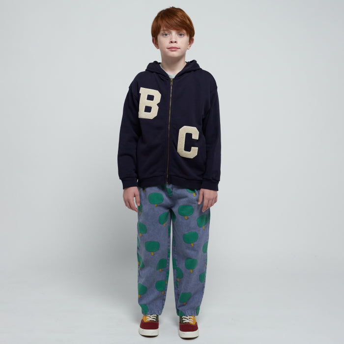 Bobo Choses Child Big B.C. Hooded Sweatshirt Black
