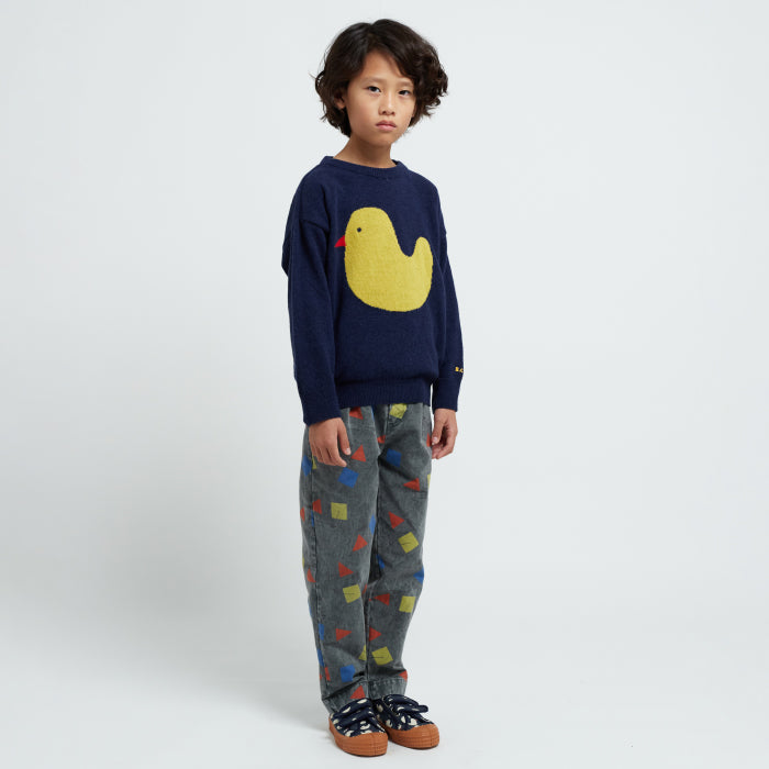 Bobo Choses Child All Over Crazy Bicy Pants Grey - Advice from a