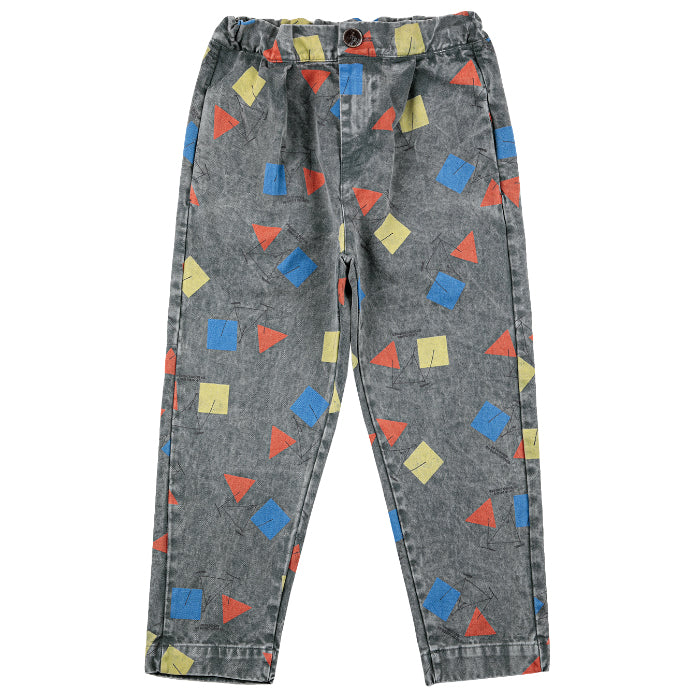 Bobo Choses Child All Over Crazy Bicy Pants Grey - Advice from a