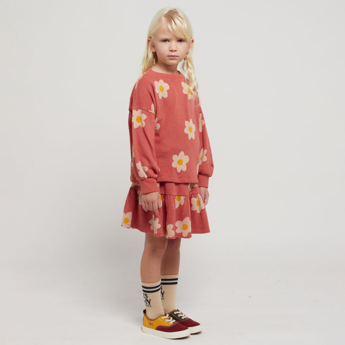 Bobo Choses Child All Over Big Flower Skirt Pink - Advice from a