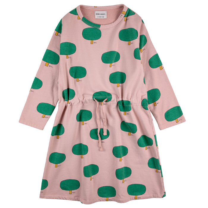 Bobo Choses Child All Over Tree Dress Pink