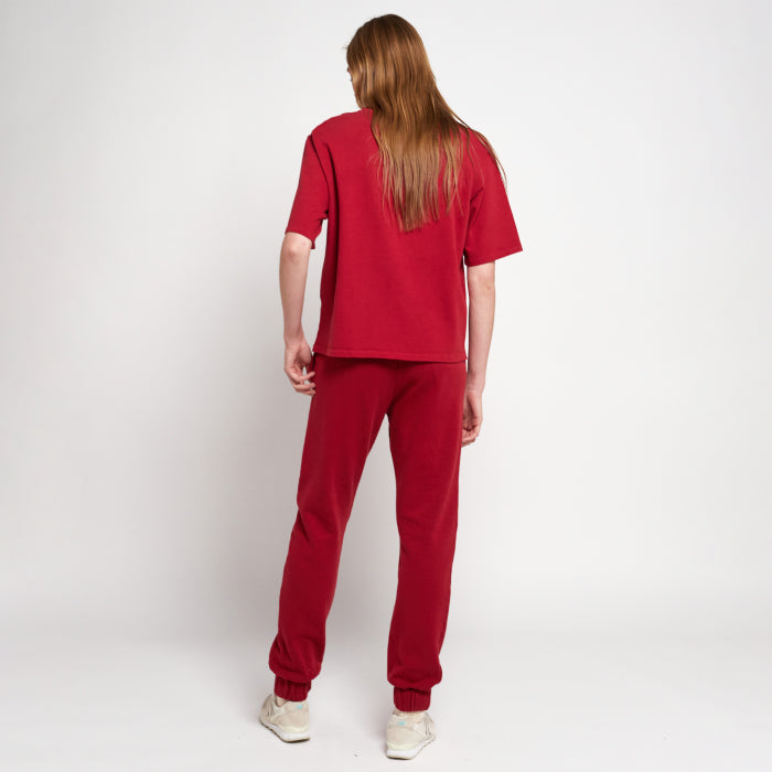 Bobo Choses Woman Flower Jogger Pants Burgundy Red - Advice from a