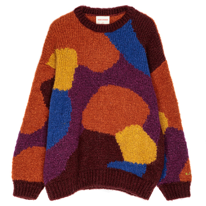 Bobo Choses Woman Intarsia Sweater Multicolour