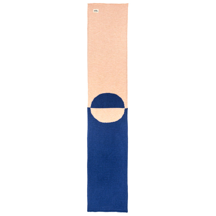 Bobo Choses Woman Colour Block Scarf Blue